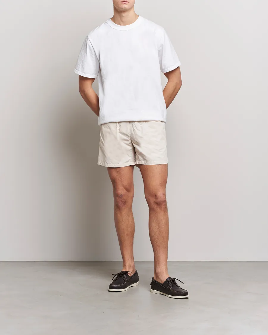 Classic Organic Swim Shorts Ivory White