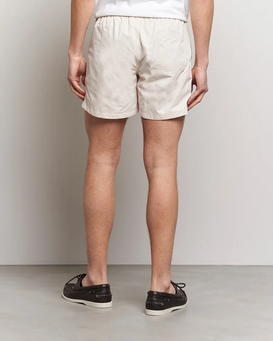 Classic Organic Swim Shorts Ivory White