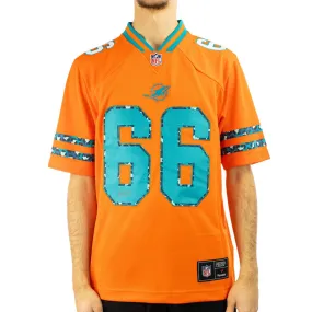 Fanatics Miami Dolphins NFL Animal Foundation Jersey Trikot 007Q-04ZO-9P-W40 - orange-türkis