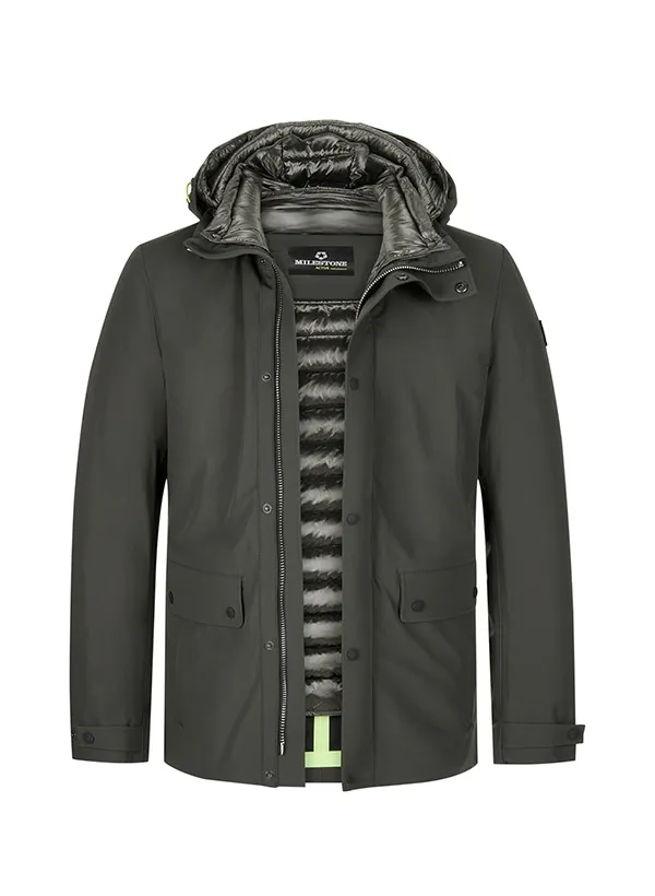 Funktionsjacke MS Rosario, Mikrofaser, khaki