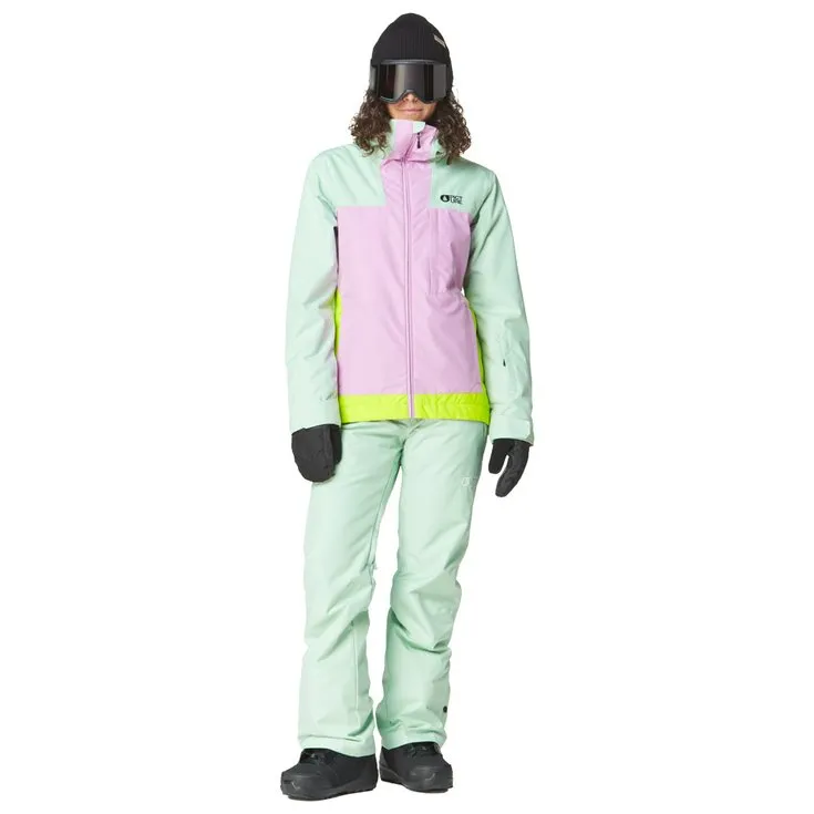 Funktionsjacke Picture ---Seakrest Silt Green Orchid Acid
