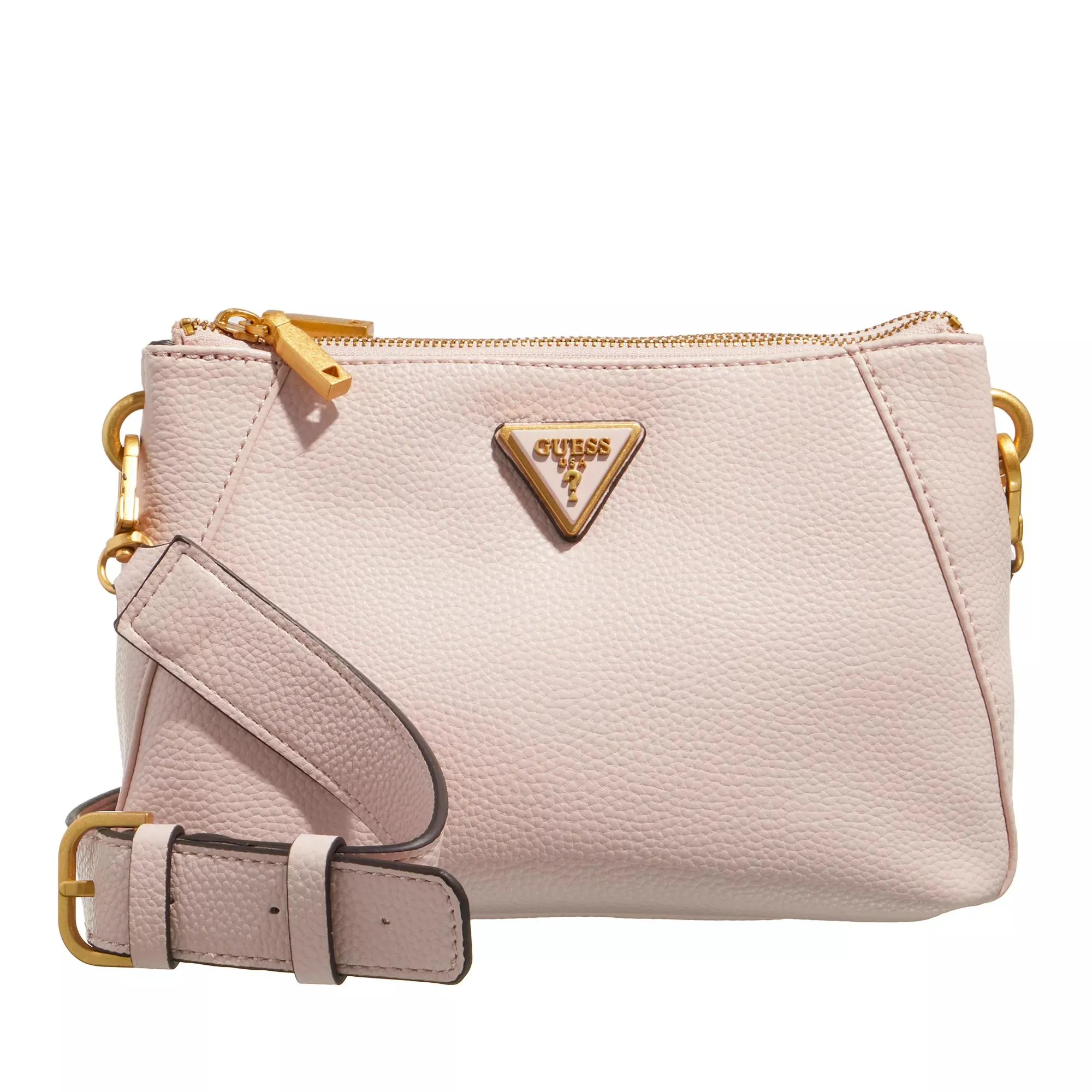   Guess  Laryn Double Zip Crossbody Light Rose  Crossbody Bag 