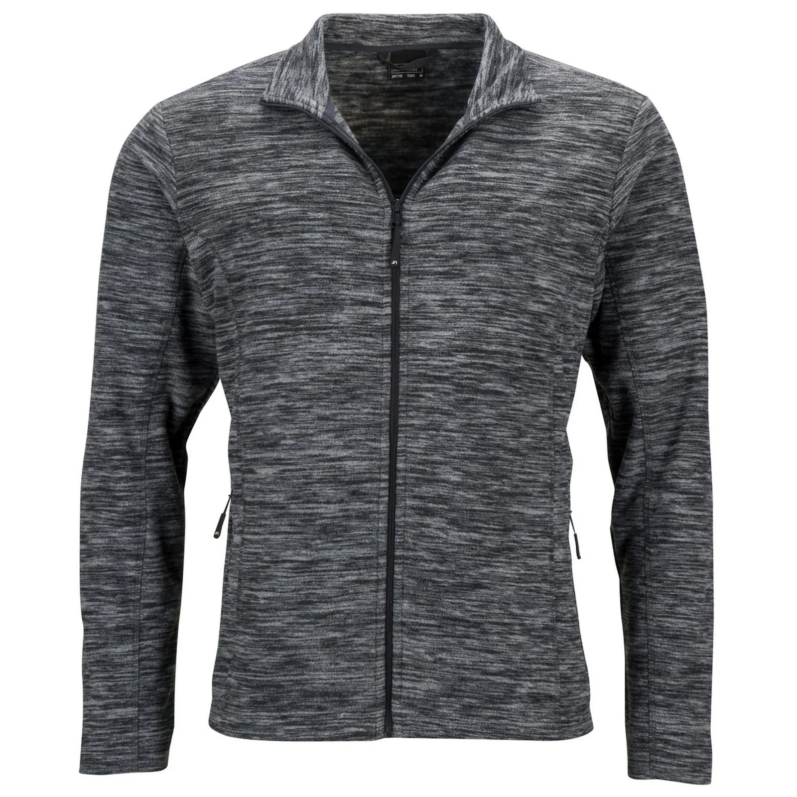 Herren Fleece-Sweatshirt JN770 mit Reißverschluss