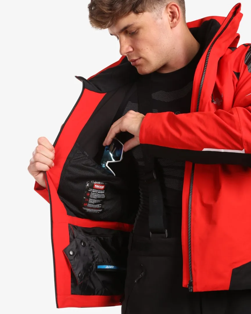 Herren Skijacke Kilpi TURNAU-M rot M