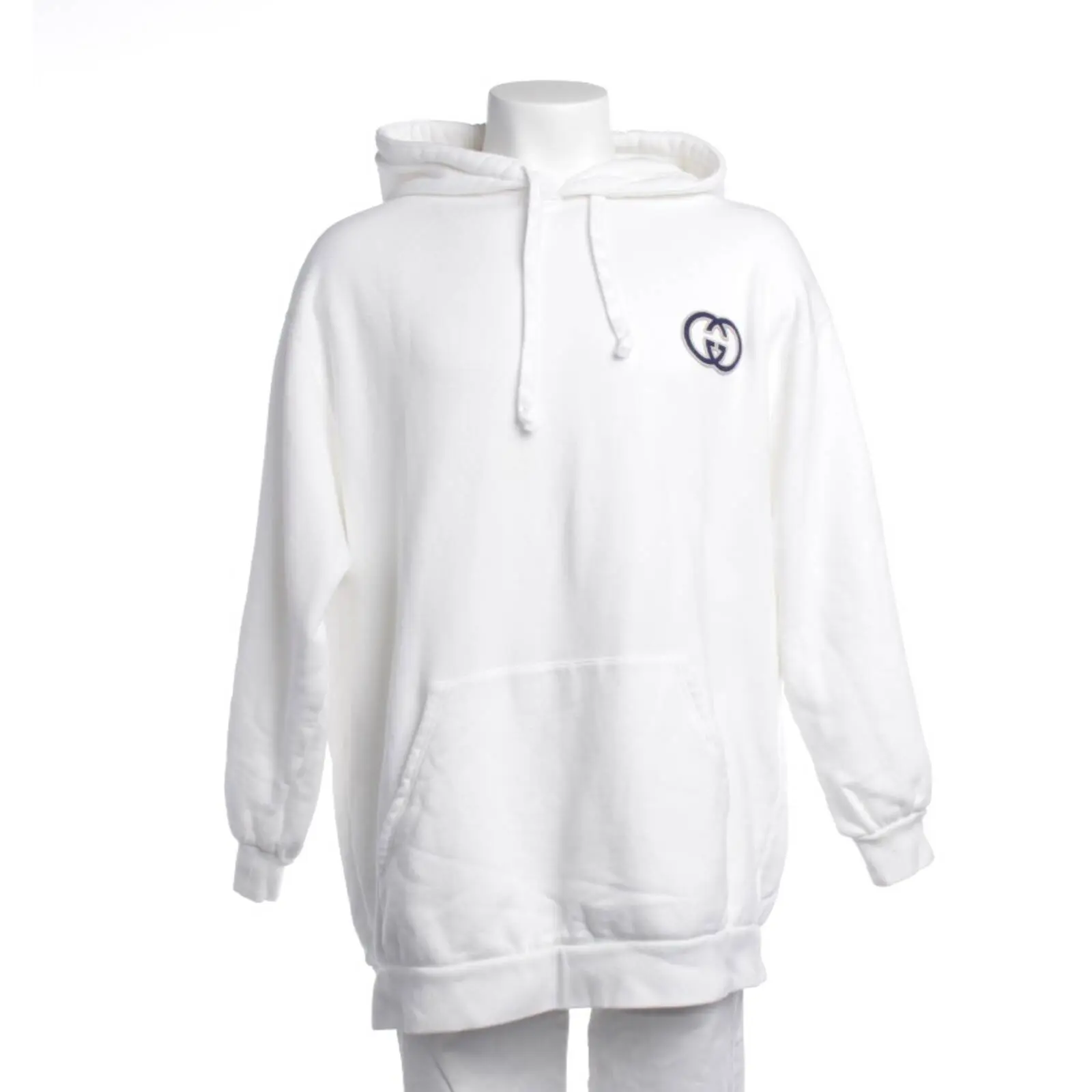 Hoodie M Weiß