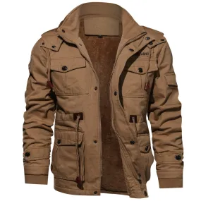 Jacke aus Baumwolle