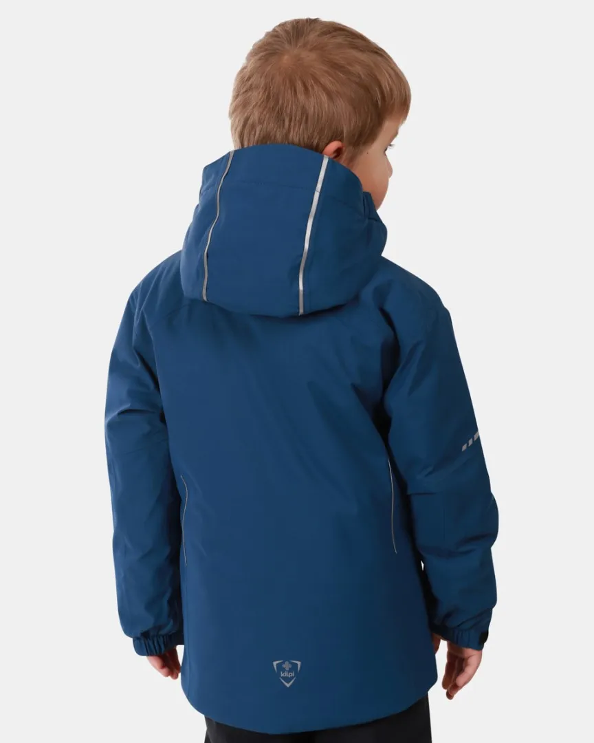 Jungen Skijacke Kilpi FERDEN-JB dunkelblau 158