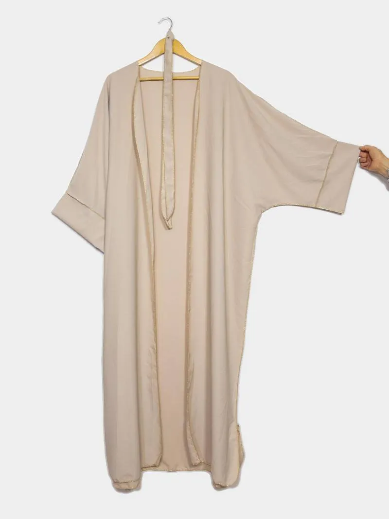 Langer Kimono mit Gürtel