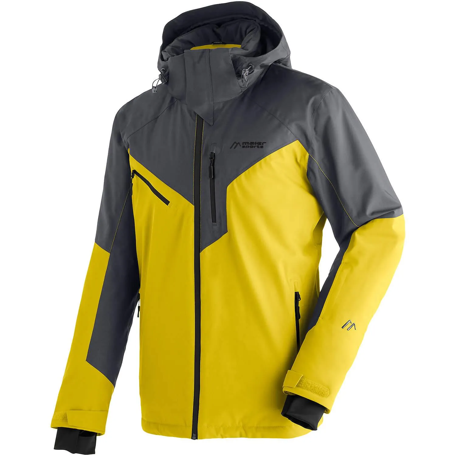 Maier Sports Pajares Fleecejacke Herren Gelb im Online Shop von kaufen