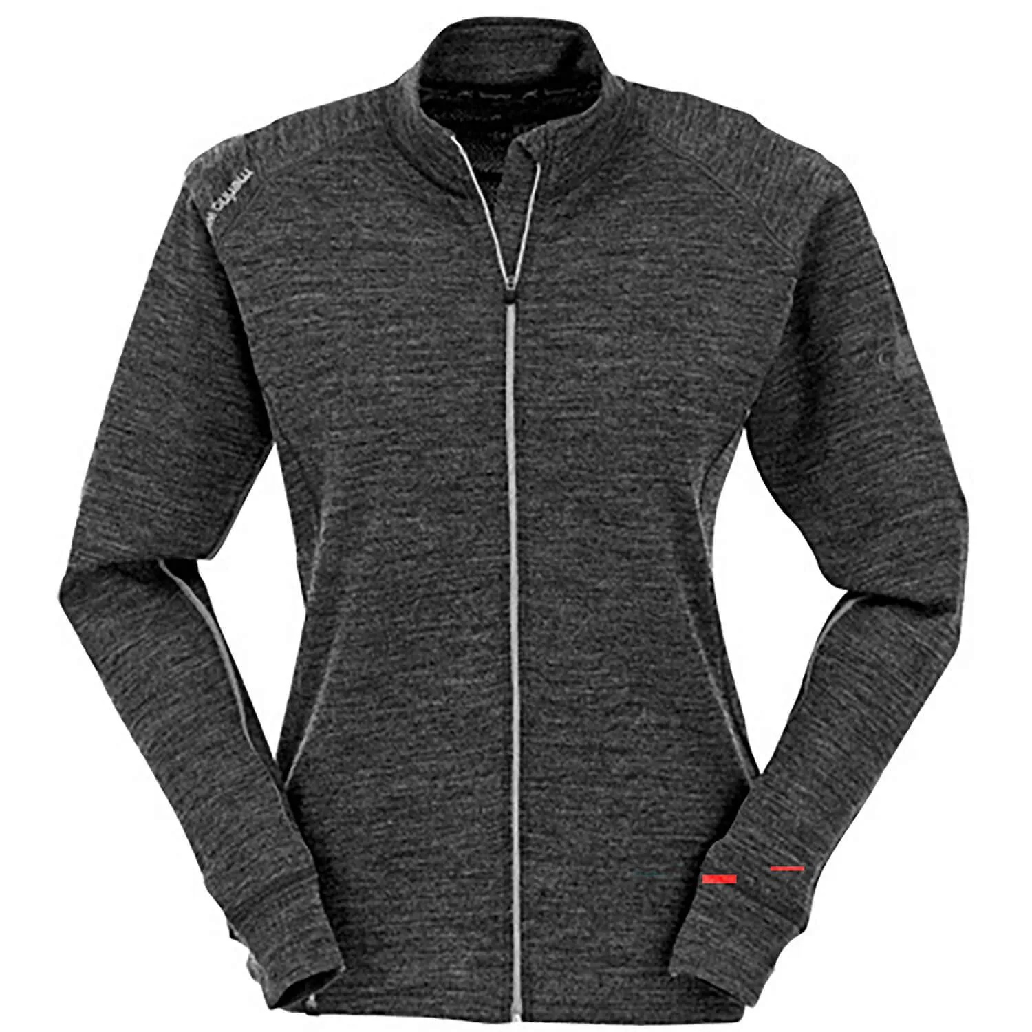 Maul Sport Hochwang Fleecejacke Damen Dunkelgrau im Online Shop von kaufen