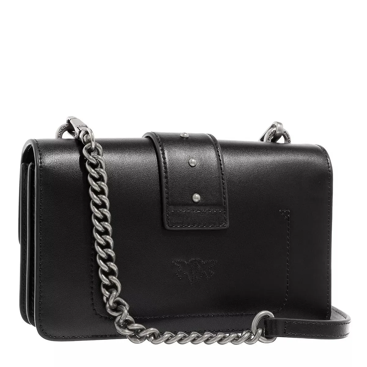   Pinko  Love One Mini Cl  Black  Crossbody Bag 