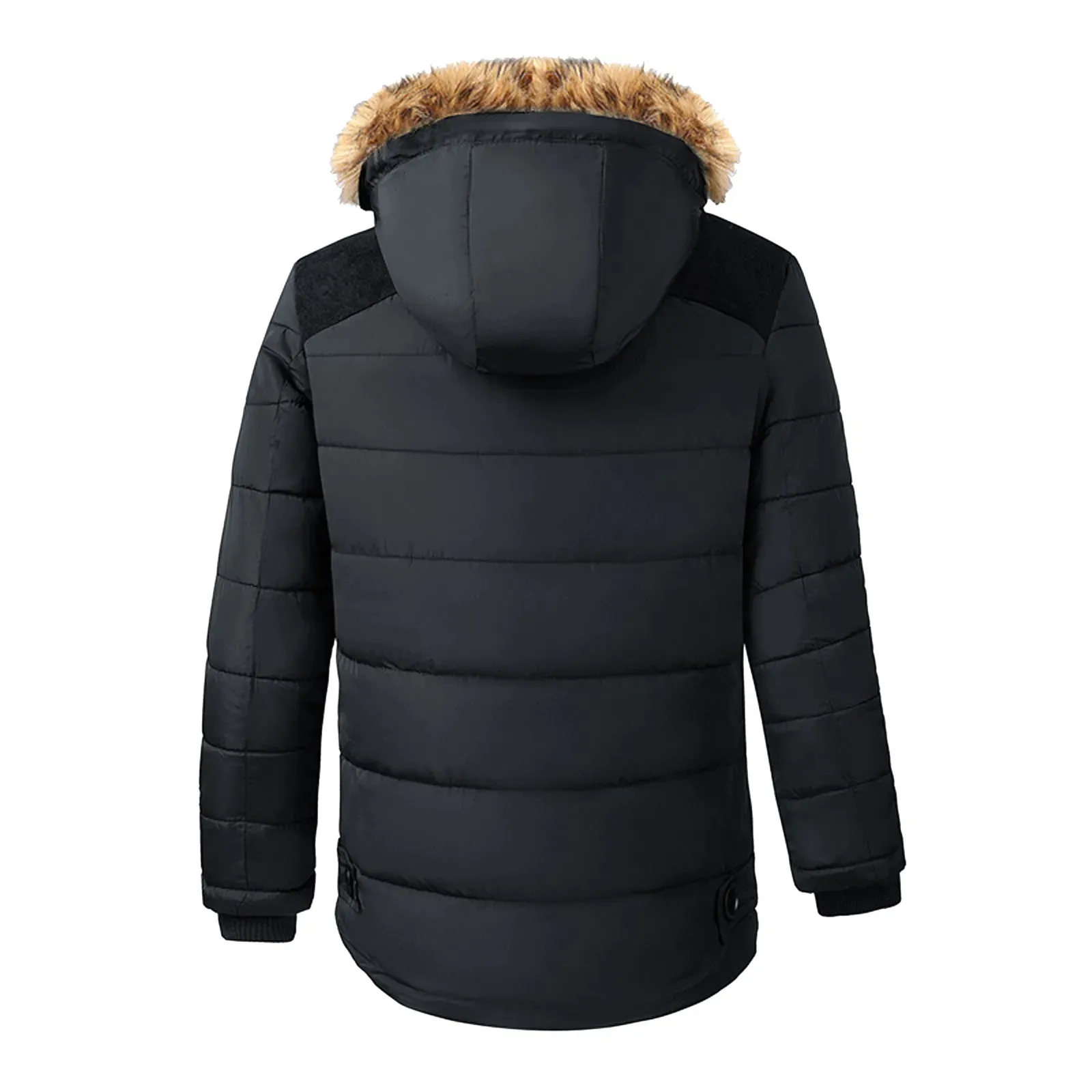 Polarix - Parka Winterjacke Herren – Warm, Wasserabweisend, Ideal für Kalte Wintertage