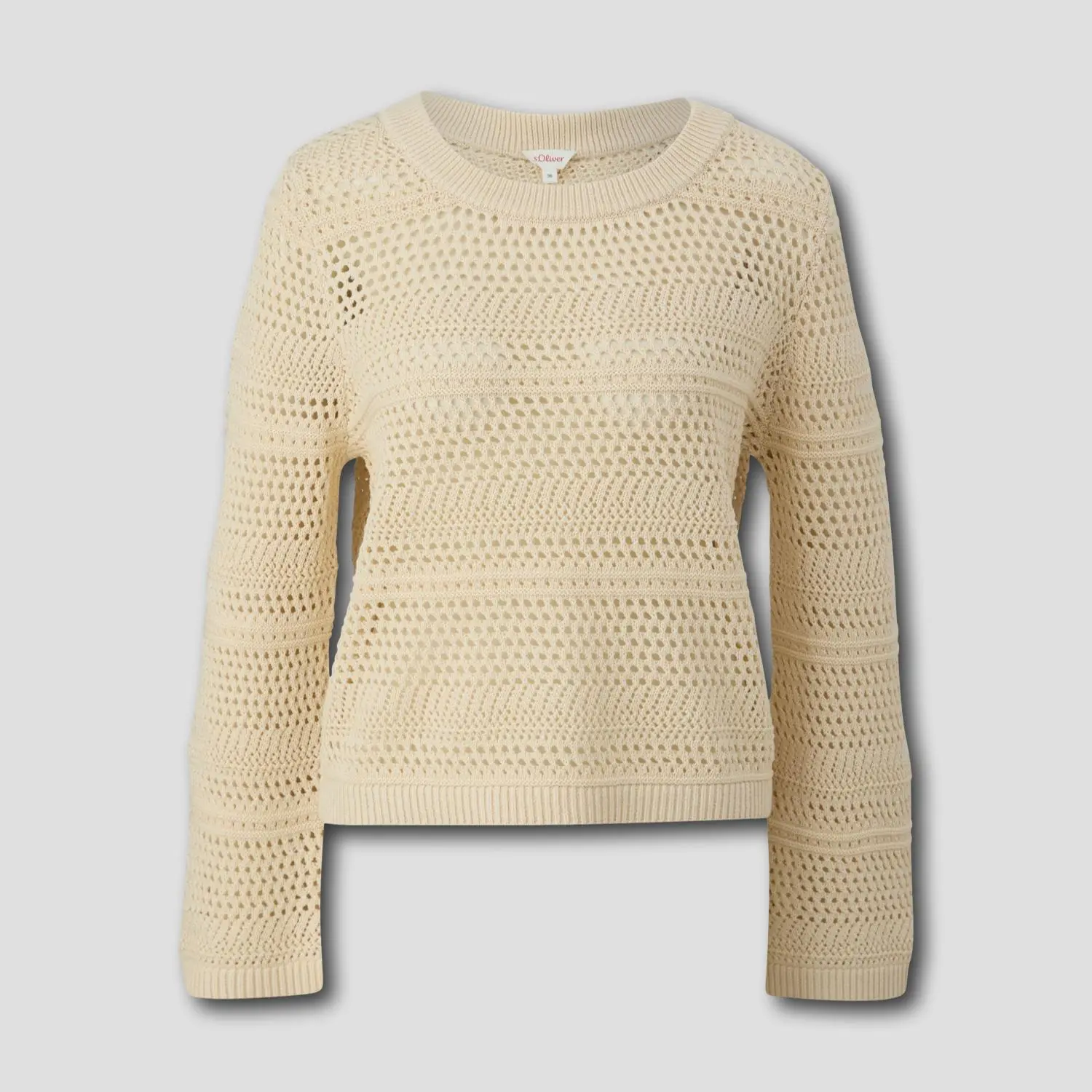 Pullover mit Ajourmuster