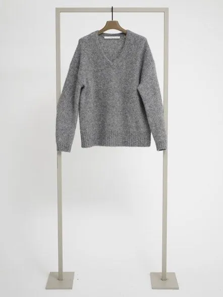 Pullover mit V-Ausschnitt