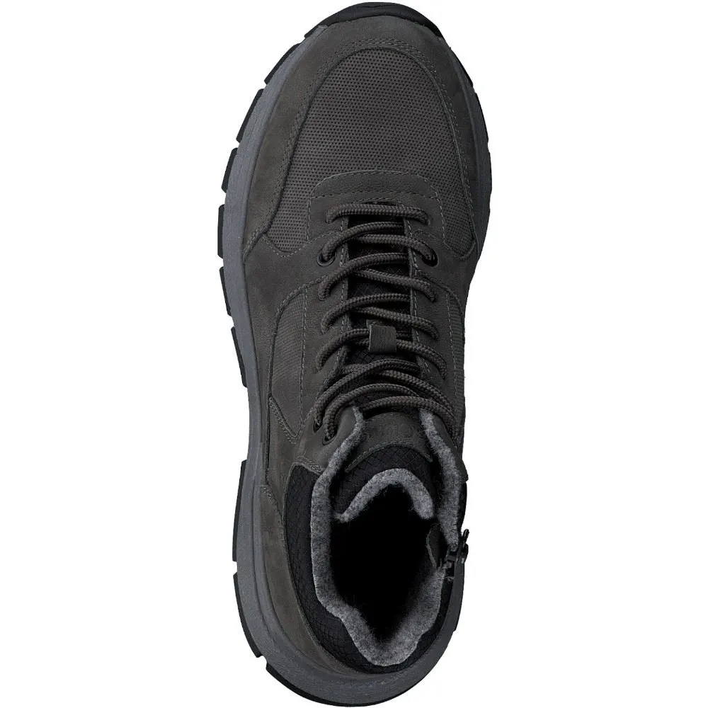 s.Oliver Herren Schnürboots Schnürschuh  Warmfutter grau schwarz S22 5-5-15201-29