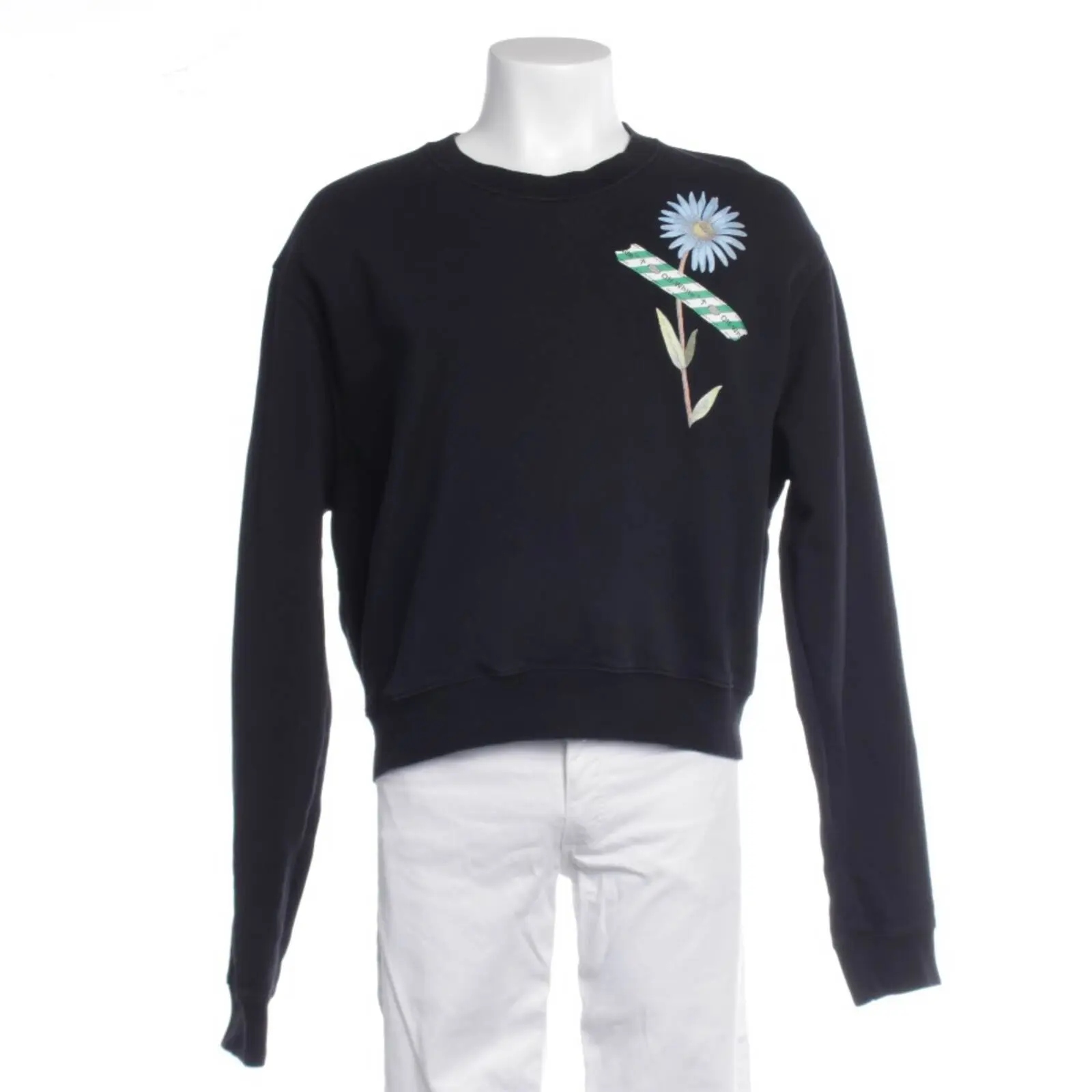 Sweatshirt L Blau
