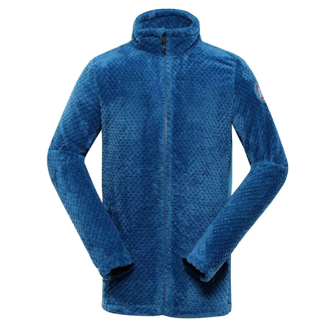 Warmes Herren-Sweatshirt ALPINE PRO LOMM mykonos blau blau XL